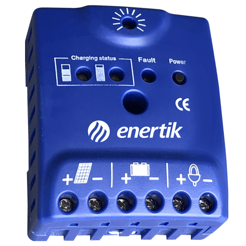 Regulador Solar PWM 10A 12V/24V - Modelo: C-10-12/24
