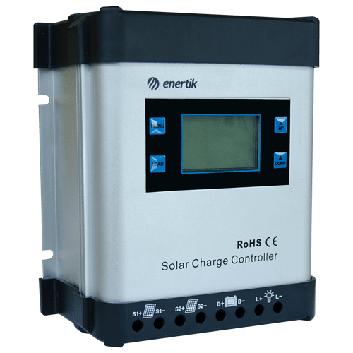Regulador Solar PWM C/Display 60A 24V/48V - Modelo: ENS-60-24/48