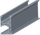 Riel Para Montaje de Panel Solar 4200mm - Modelo: CG-010