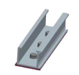 Riel Para Montaje Simple de Panel Solar 140mm (para techo) - Modelo: ATL-TYN-47