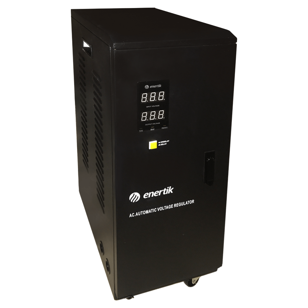 Estabilizador de Tensión con Servomotor 130Vca~250Vca 15KVA - Modelo: EVS-15KVA