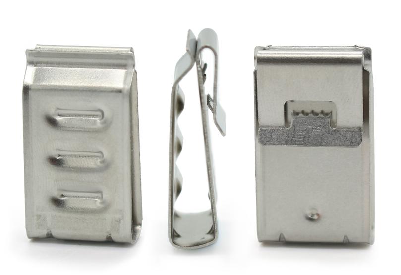 Clips para 4 Cables (Acero Inoxidable) - Modelo: SP-C04