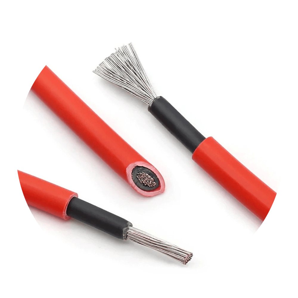 Cable fotovoltaico 1 x 4mm EN50618 (Rojo, x metros) - Modelo: C40S1556RD-M