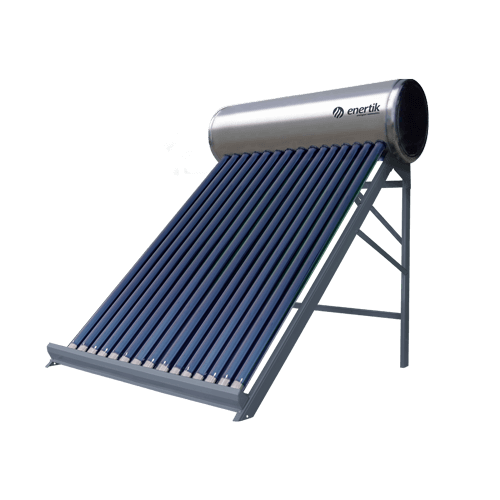Termotanque Solar Atmosférico De Acero Inox. 100L - Modelo: SW-100i (Enertik)