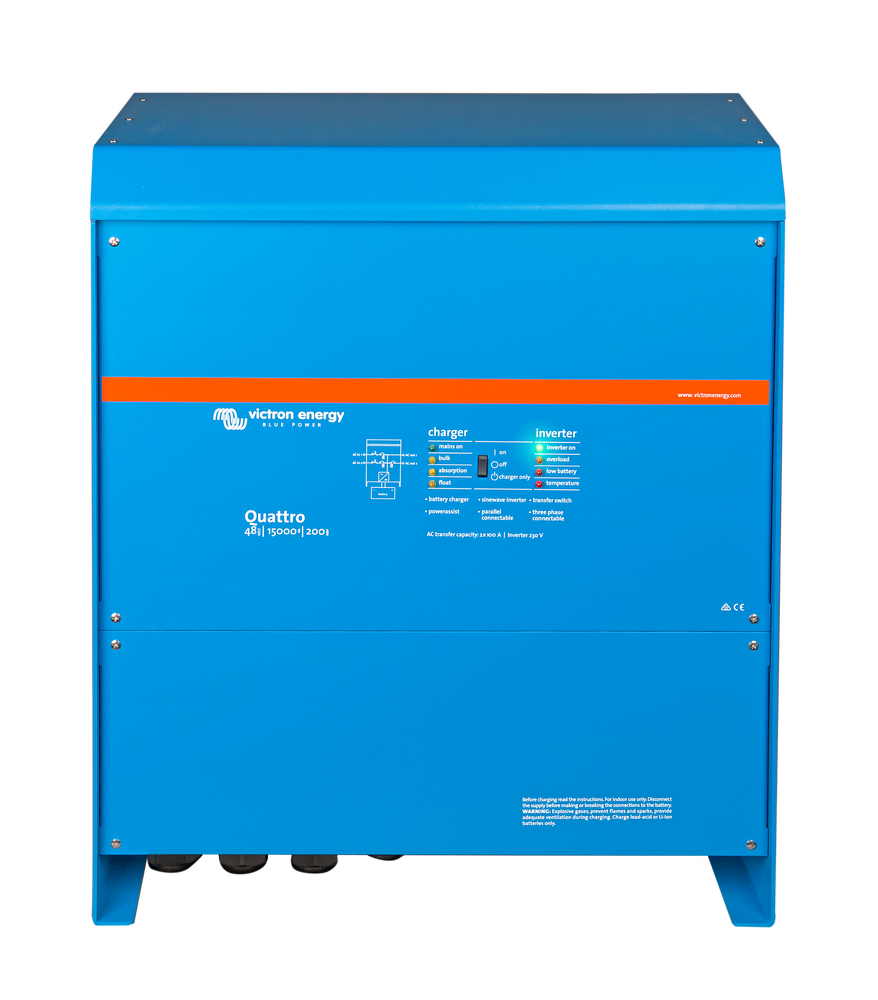 Inversor-Cargador Victron Quattro 48/15000/200-100/100  230V VE.Bus