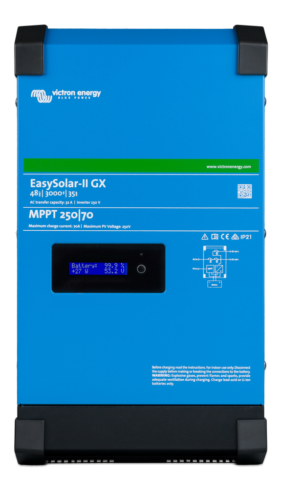 Inversor-Cargador Victron EasySolar-II 48/3000/35-32 MPPT 250/70 GX