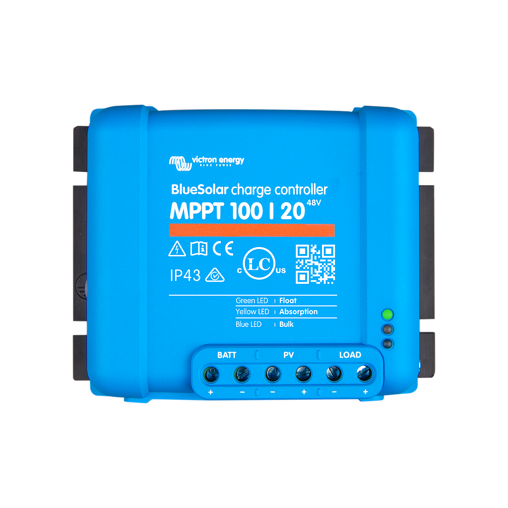 Controlador de Carga Solar Victron - BlueSolar MPPT 100/20 (Versión : Up to 48V)