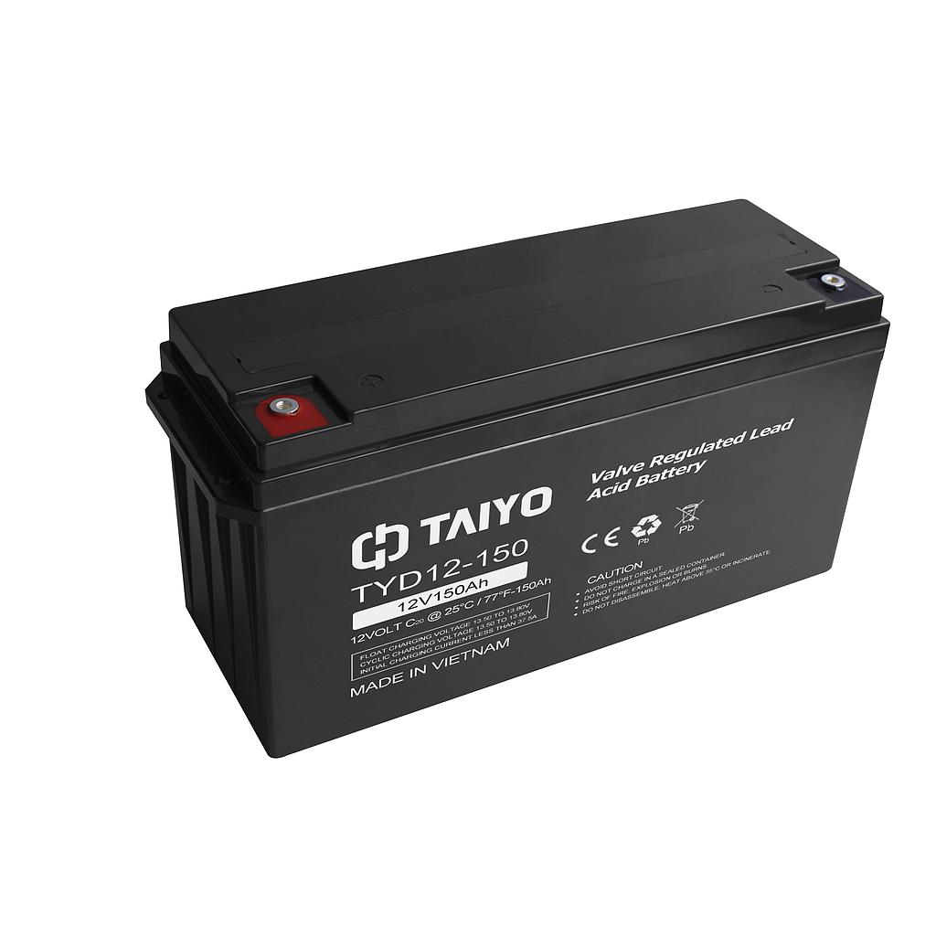 Batería Taiyo Ciclo Profundo AGM 12V 150Ah - Modelo: TYD12-150