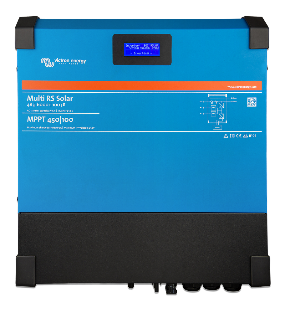 Inversor-Cargador Victron Multi RS Solar 48/6000/100-450/80 1 tracker