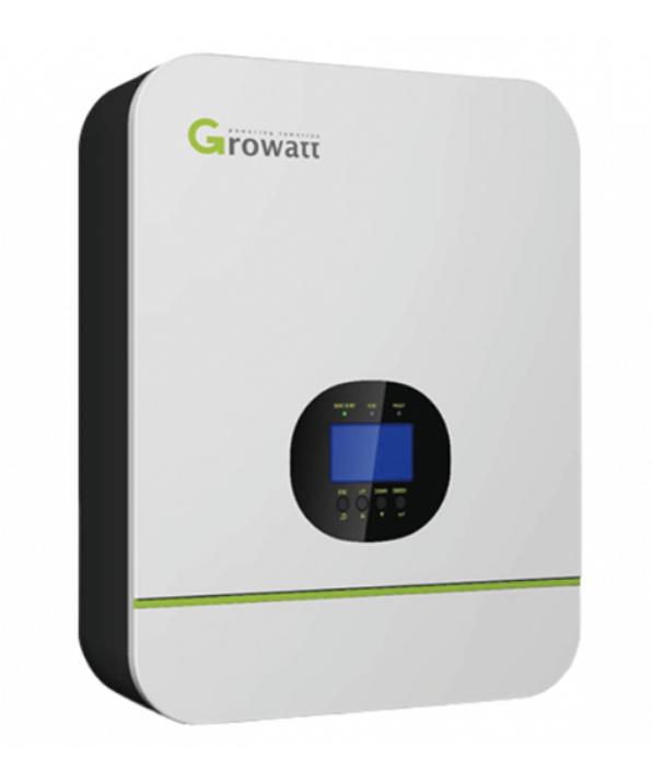 Inversor/Cargador Off-Grid Growatt 24V 3000W - Modelo: SPF 3000TL HVM-24