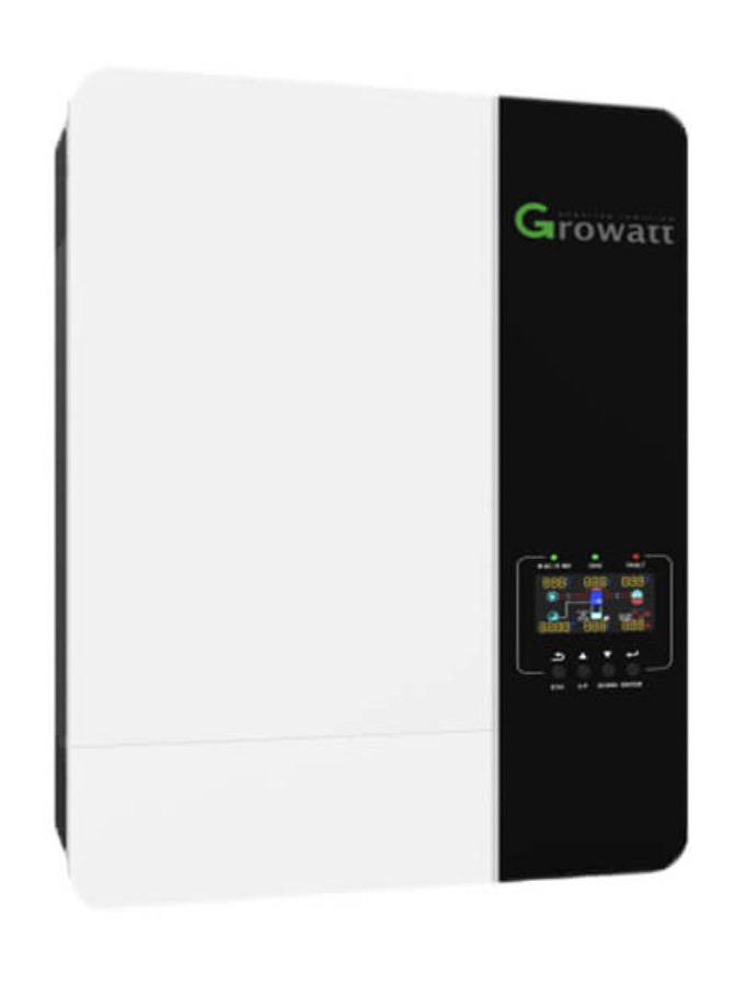 Inversor/Cargador Off-Grid Growatt 48V 5000W - Modelo: SPF 5000 ES