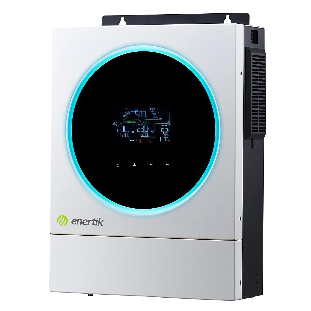 Inversor/Cargador - S. Pura 48Vcc a 220Vca 5600W / MPPT 4000W /  - Modelo: IVMQ-5.6K-48