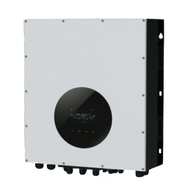 Inversores/Cargador On-Grid/Off-Grid Trifásico 10kW (backup 48V, 3 modos) 2 MPPT Resistencia IP65- Modelo: HGWP-10K-48P