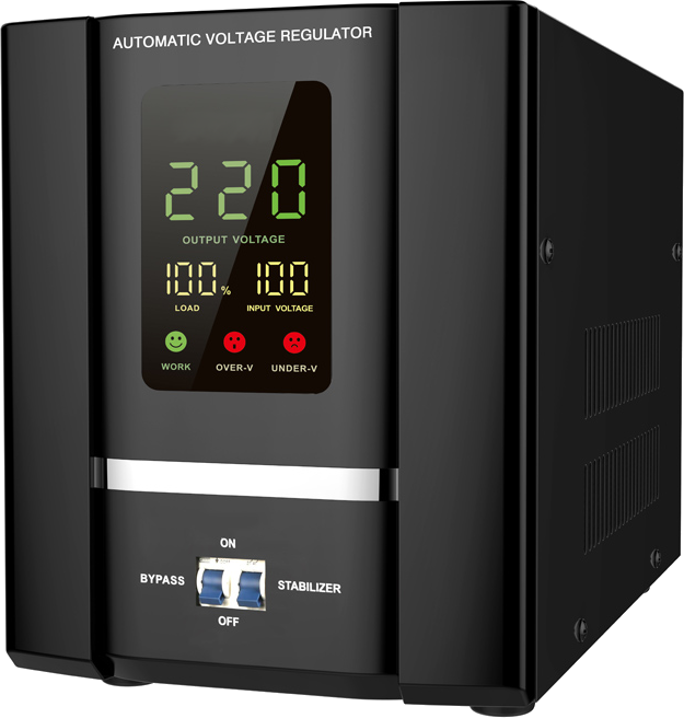 Estabilizador de Tensión con Servomotor 130Vca~250Vca 8KVA - Modelo: EVS-8KVA