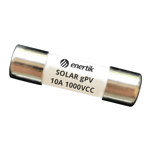 Fusible Solar DC 10x38mm gPV 1000VDC 10A - Modelo: SFUS-10