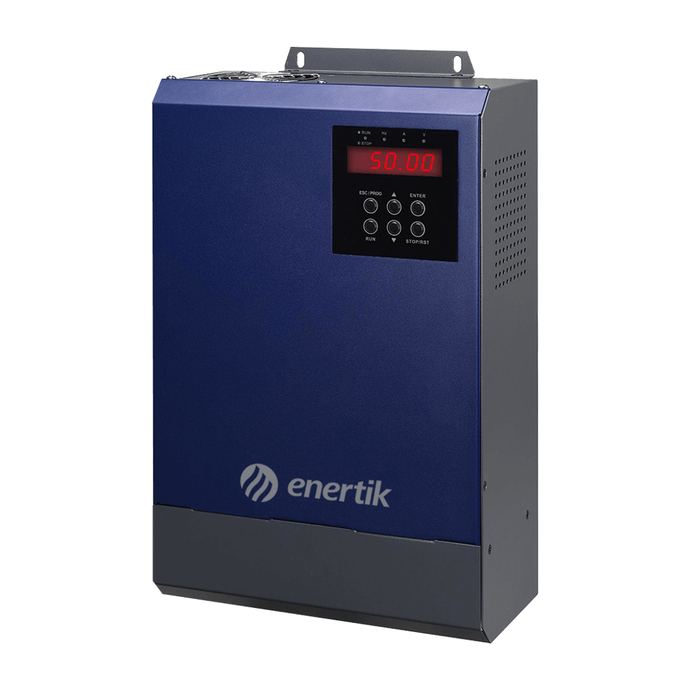 Inversor de Bombeo Solar Trifásico 3~10HP 7.5kW - Modelo: BS-7.5K