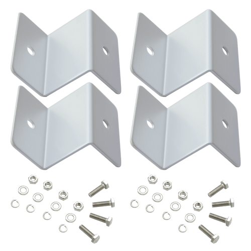 Kit Soporte 4 Piezas (aluminio, C/bulonería) - Modelo: SP-Z02